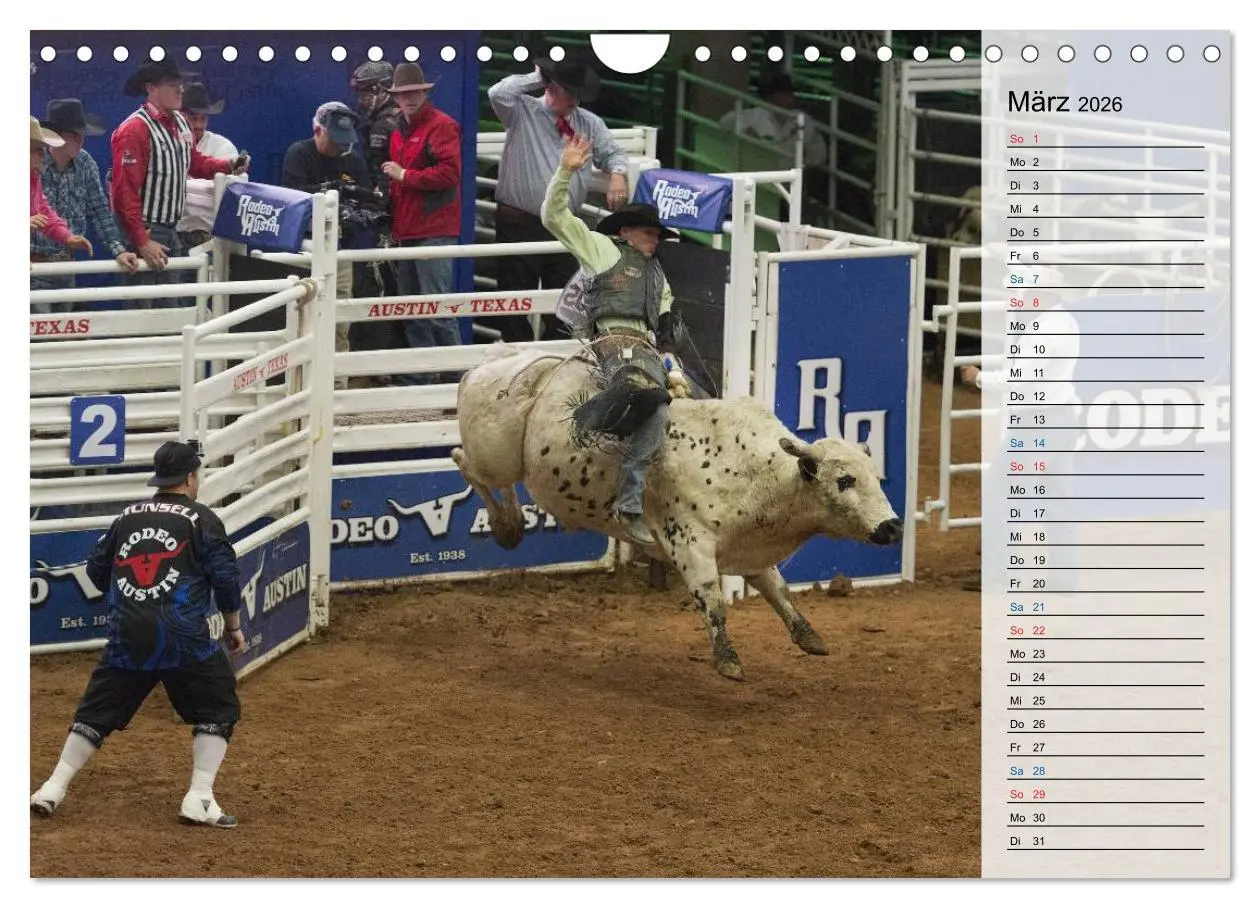 Bild: 9783457910146 | Faszination Rodeo (Wandkalender 2026 DIN A4 quer), CALVENDO...