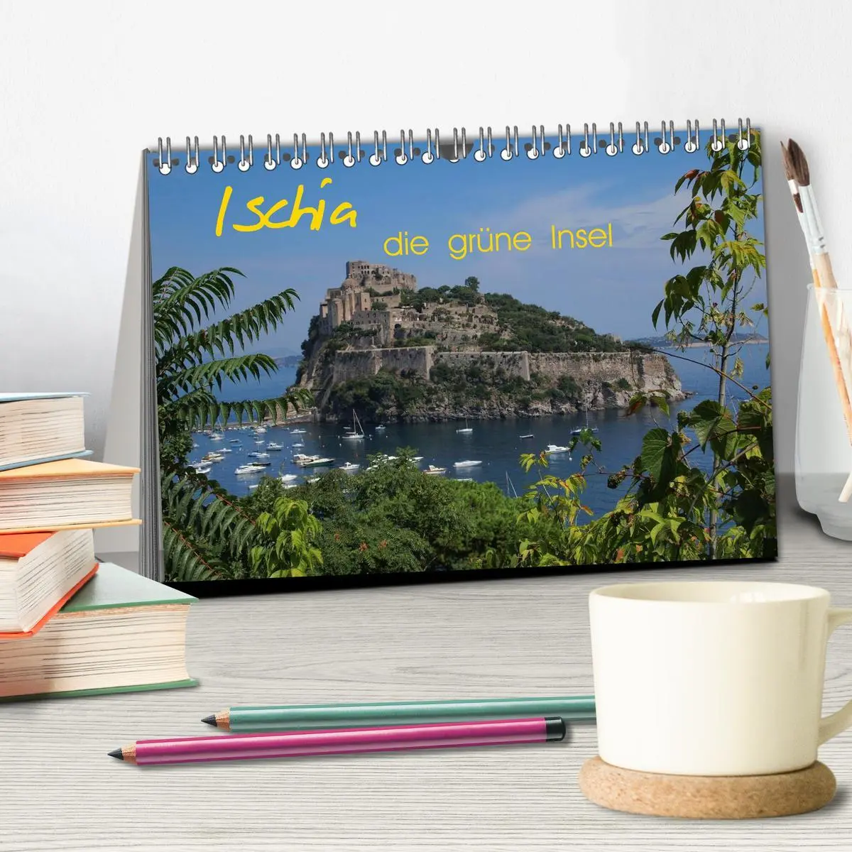 Bild: 9783516000146 | Ischia, die grüne Insel (Tischkalender 2026 DIN A5 quer), CALVENDO...