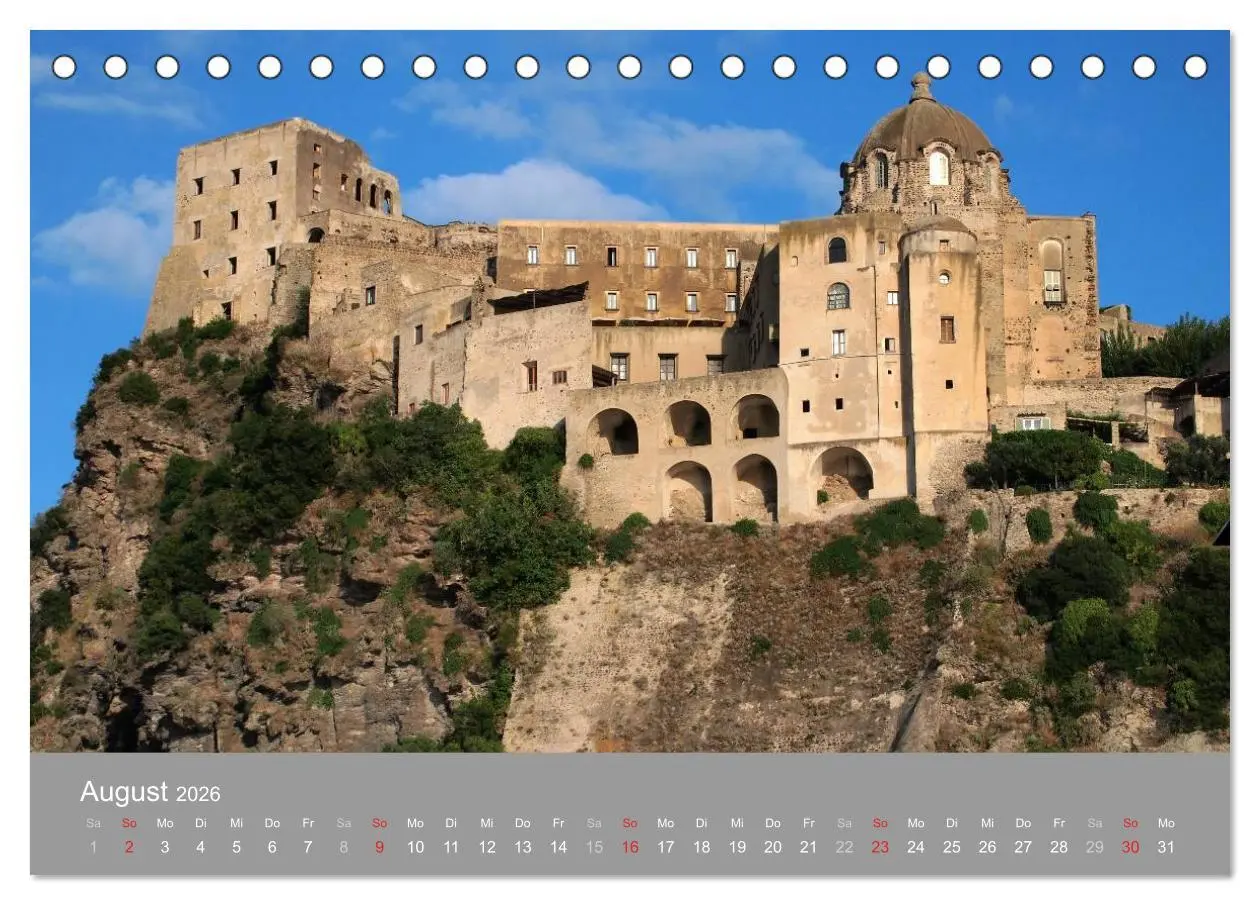 Bild: 9783516000146 | Ischia, die grüne Insel (Tischkalender 2026 DIN A5 quer), CALVENDO...