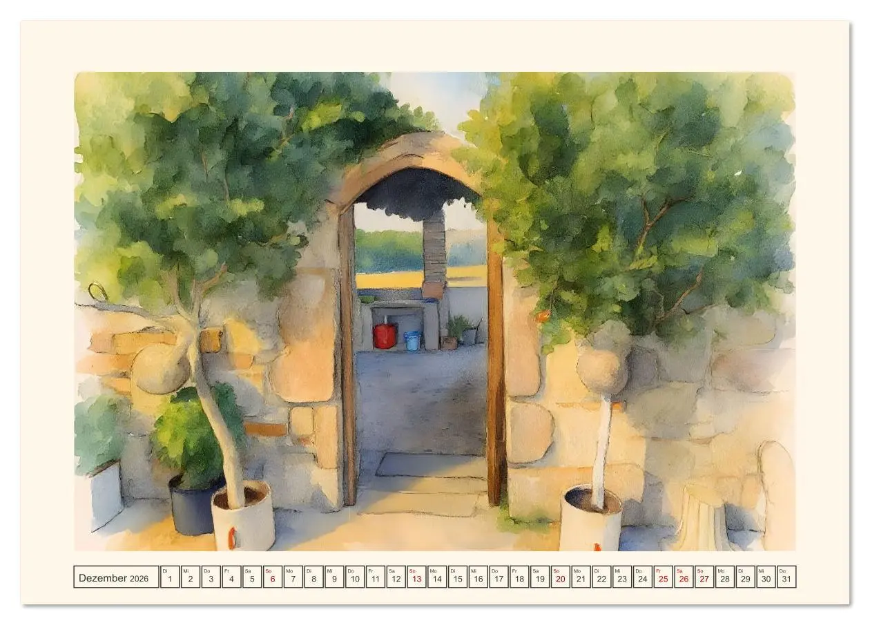 Bild: 9783516620146 | Dodekanes-Insel Kos (Tischkalender 2026 DIN A5 quer), CALVENDO...