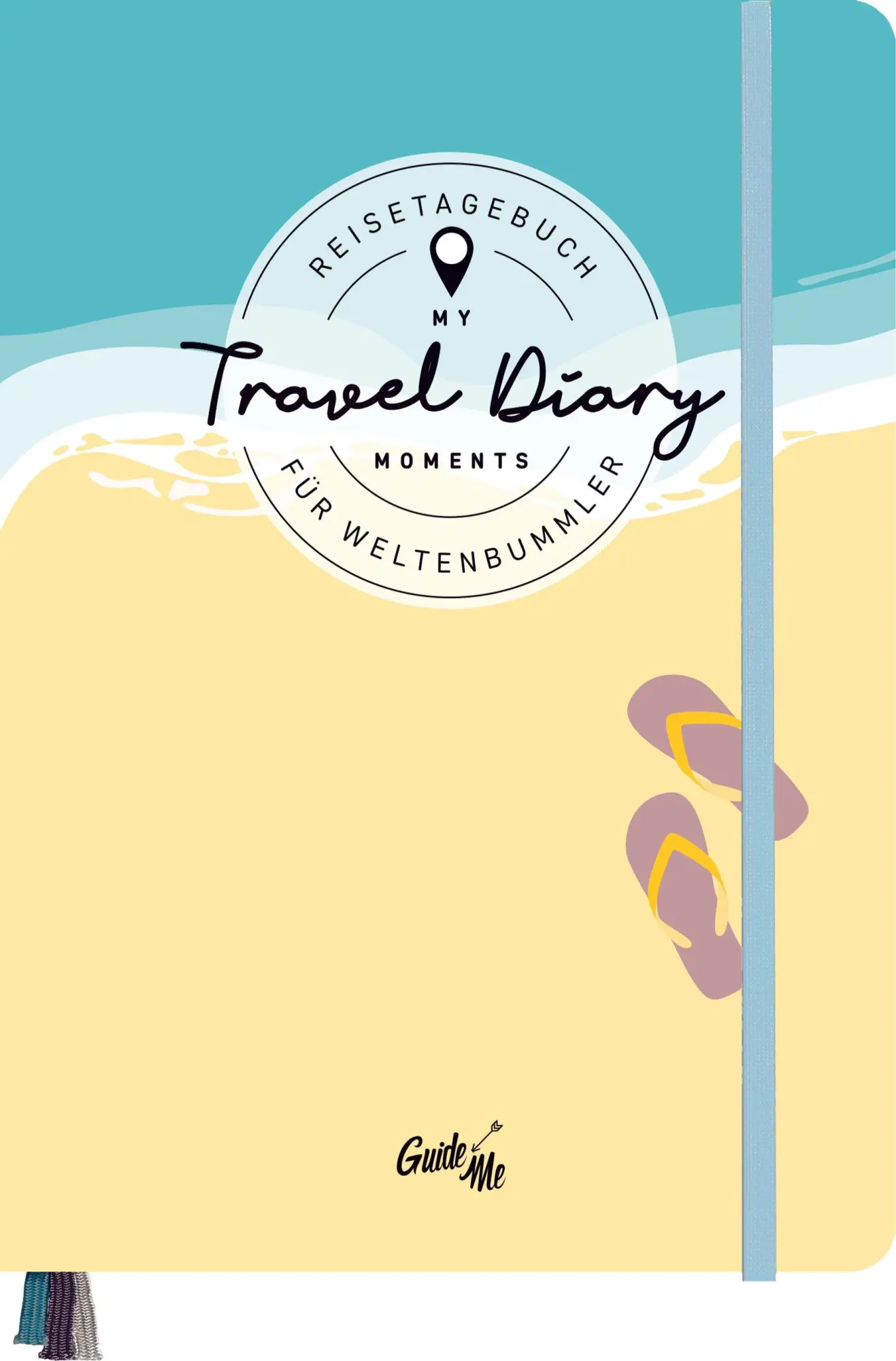 Cover: 9783828330146 | GuideMe Reisetagebuch Travel Diary "Flipflops" | Taschenbuch | 160 S.