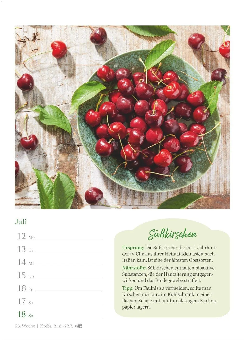 Bild: 9783840040146 | Der kleine Küchenkalender Wochenkalender 2027 - Wochenkalender mit...