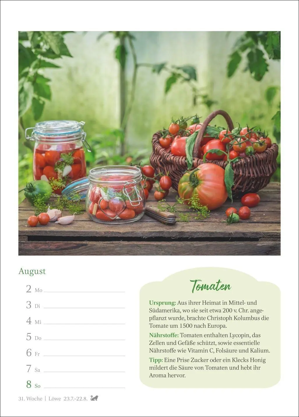 Bild: 9783840040146 | Der kleine Küchenkalender Wochenkalender 2027 - Wochenkalender mit...