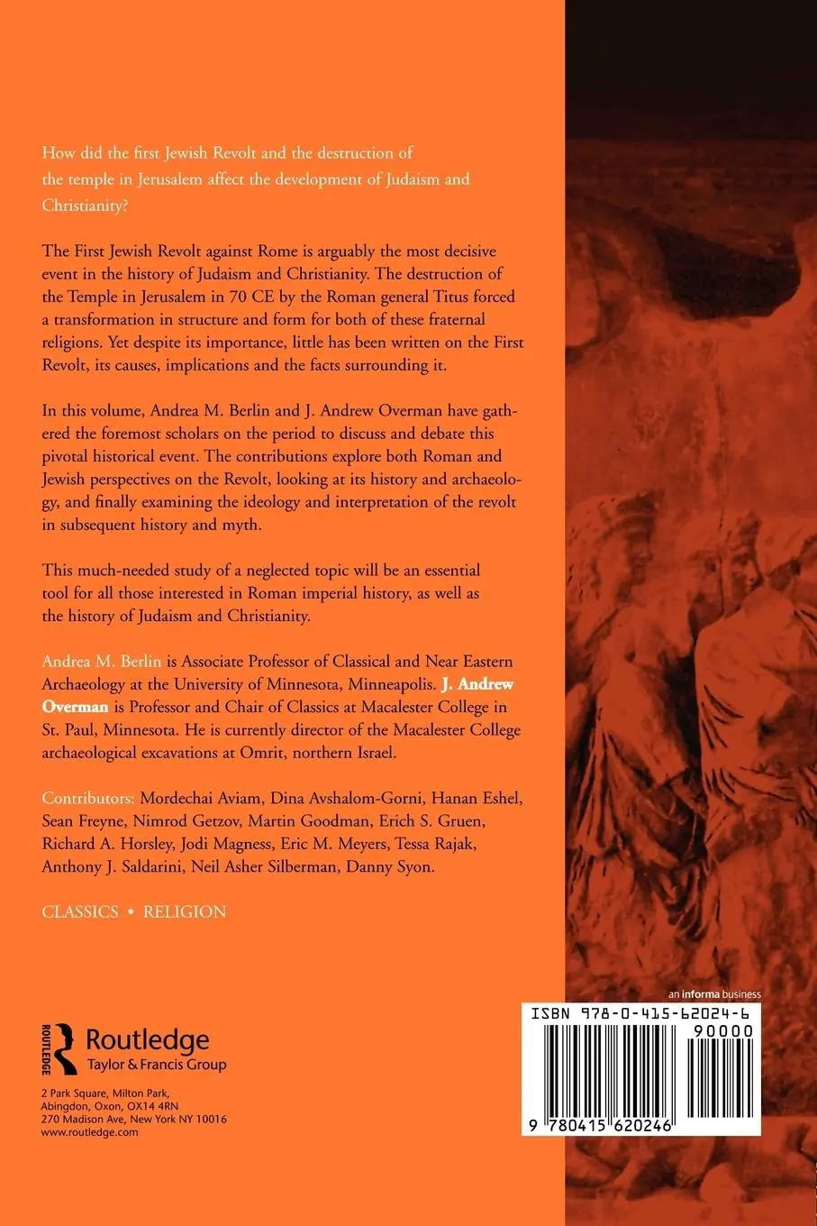 Rückseite: 9780415620246 | The First Jewish Revolt | Archaeology, History and Ideology | Buch
