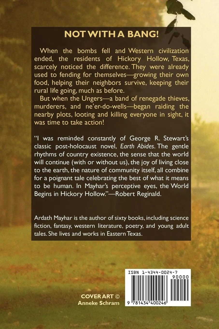 Rückseite: 9781434400246 | The World Ends in Hickory Hollow | Ardath Mayhar | Taschenbuch | 2007