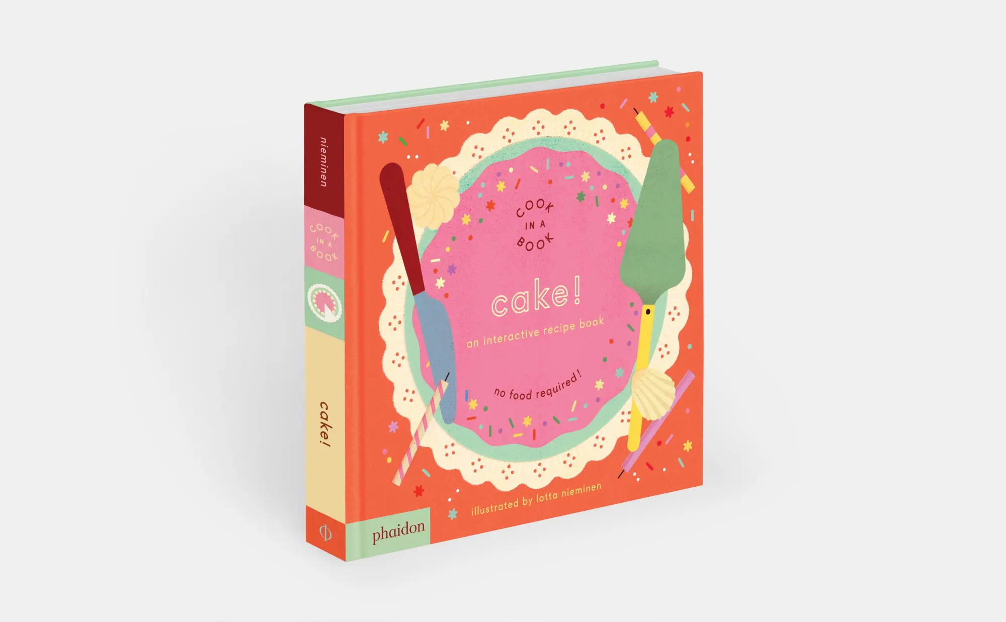 Bild: 9781837290246 | Cake! | An Interactive Recipe Book | Lotta Nieminen | Buch | 16 S.