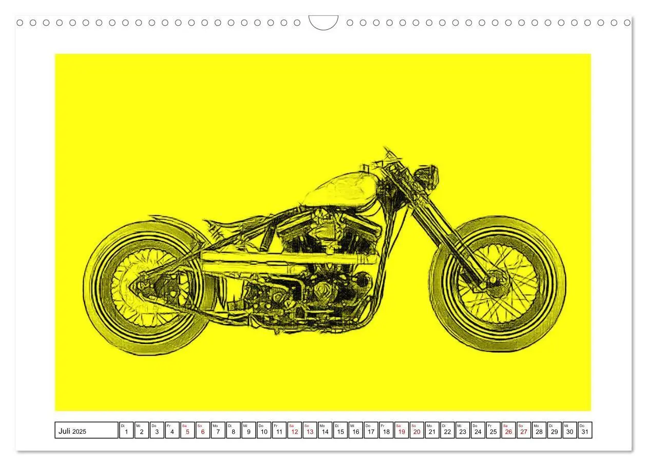 Bild: 9783435360246 | Motor Craft Motorräder (Wandkalender 2025 DIN A3 quer), CALVENDO...