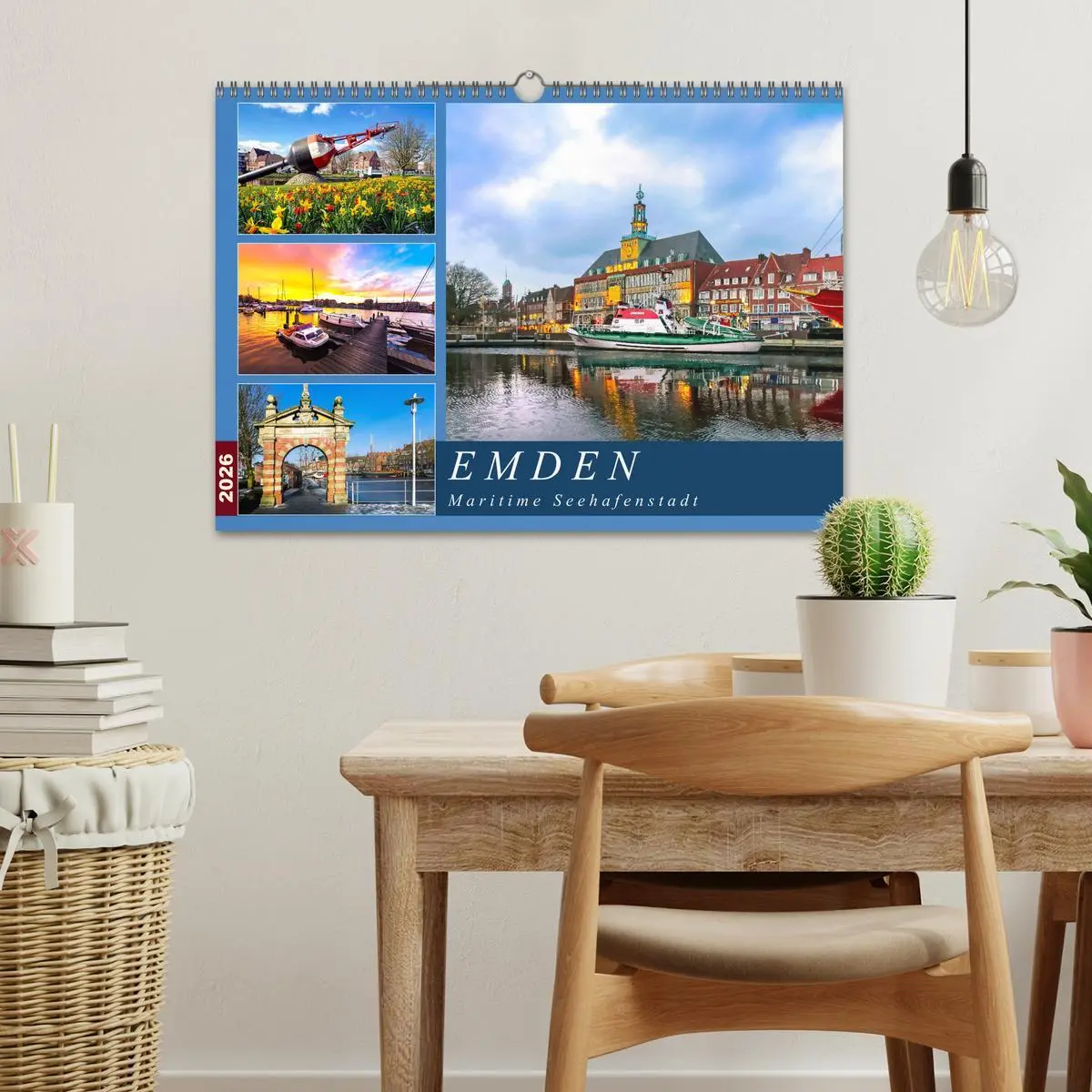 Bild: 9783457830246 | EMDEN maritime Seehafenstadt (Wandkalender 2026 DIN A3 quer),...