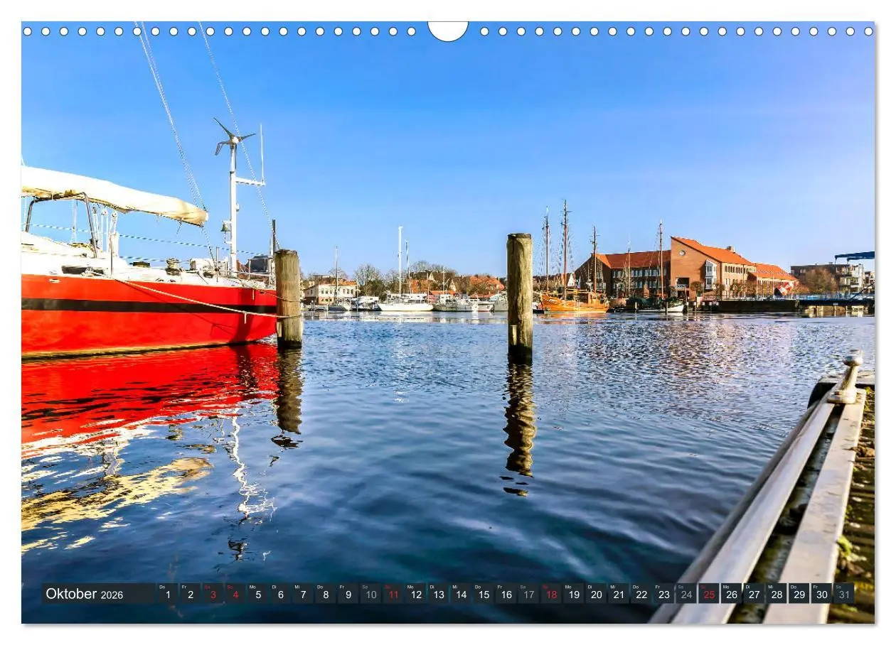 Bild: 9783457830246 | EMDEN maritime Seehafenstadt (Wandkalender 2026 DIN A3 quer),...