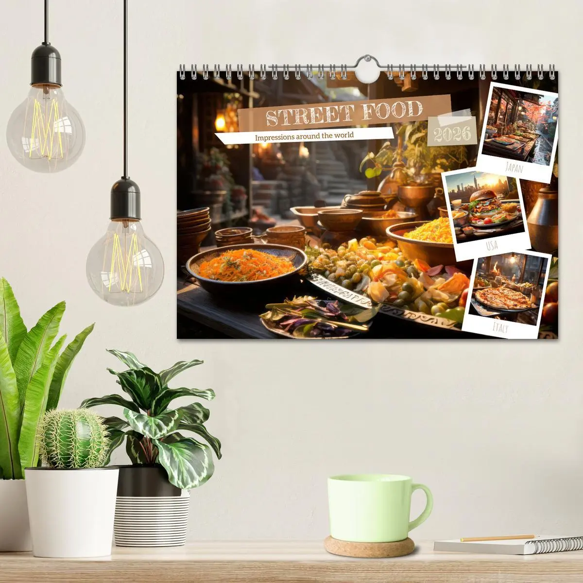 Bild: 9783516540246 | STREET FOOD Impressions around the world (Wall Calendar 2026 DIN A4...