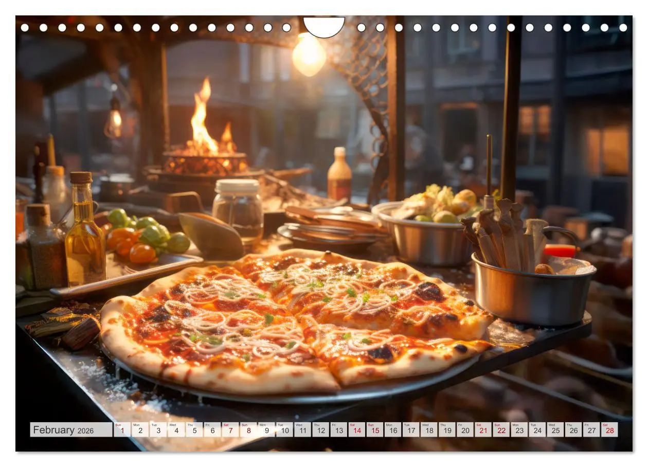 Bild: 9783516540246 | STREET FOOD Impressions around the world (Wall Calendar 2026 DIN A4...