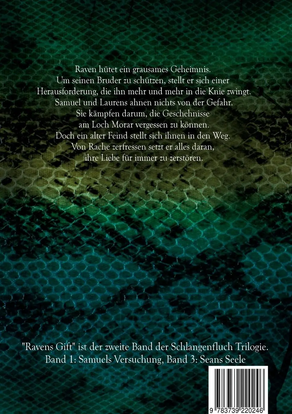Rückseite: 9783739220246 | Ravens Gift | S. B. Sasori | Taschenbuch | 240 S. | Deutsch | 2015