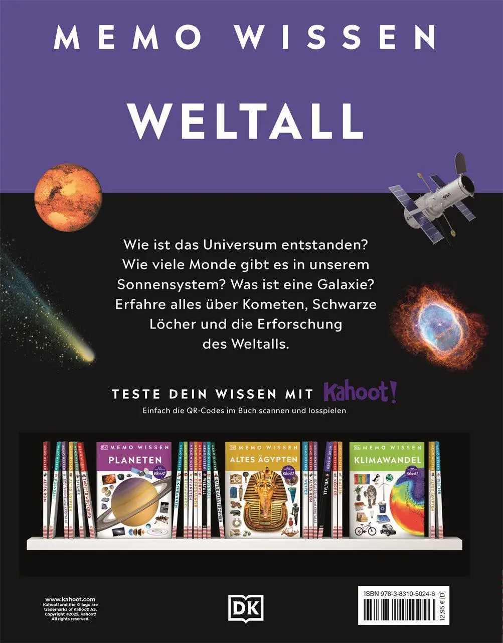 Rückseite: 9783831050246 | memo Wissen. Weltall | Robin Kerrod | Buch | 72 S. | Deutsch | 2025