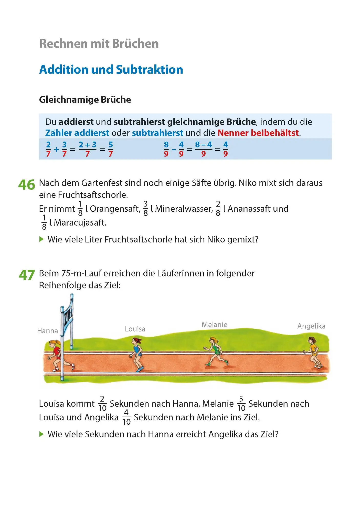 Bild: 9783881000246 | Bruchrechnen ab 6. Klasse | Adolf Hauschka | Taschenbuch | 96 S.