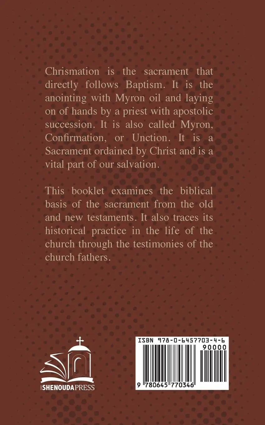 Rückseite: 9780645770346 | The Spirit of Chrismation | Daniel Michalski | Taschenbuch | Englisch