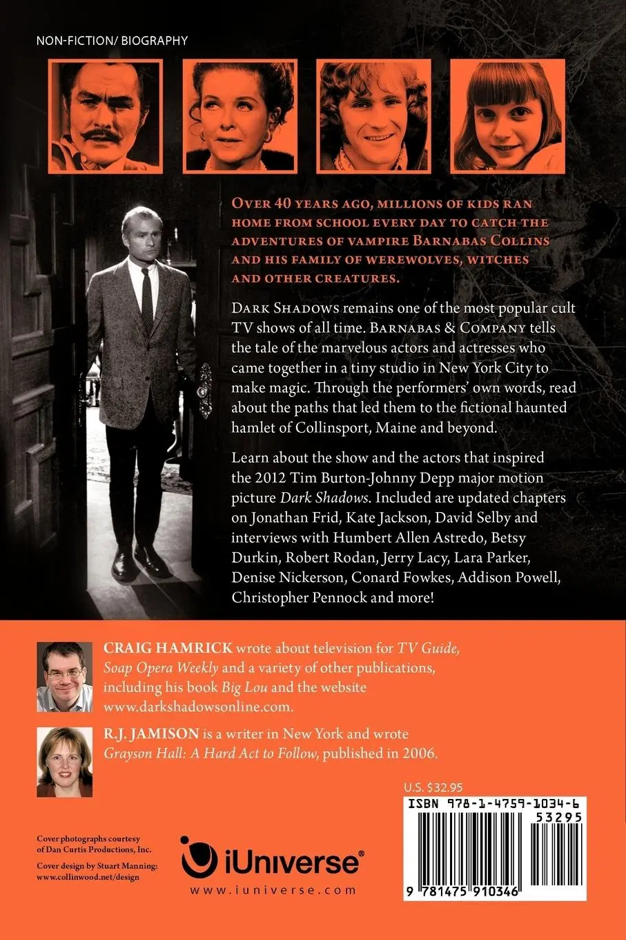 Rückseite: 9781475910346 | Barnabas &amp; Company | The Cast of the TV Classic Dark Shadows | Buch