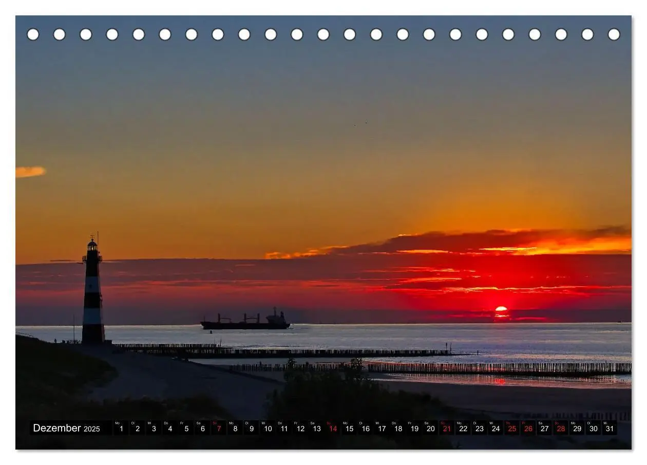 Bild: 9783435110346 | Zeeland - Urlaubsträume am Strand von Breskens (Tischkalender 2025...