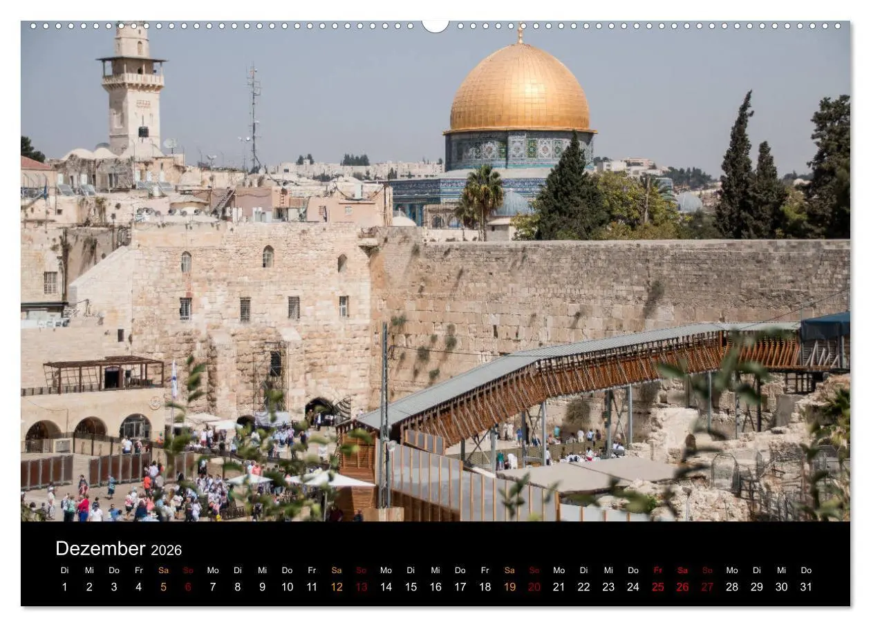 Bild: 9783457750346 | Israel - Heiliges Land (hochwertiger Premium Wandkalender 2026 DIN...