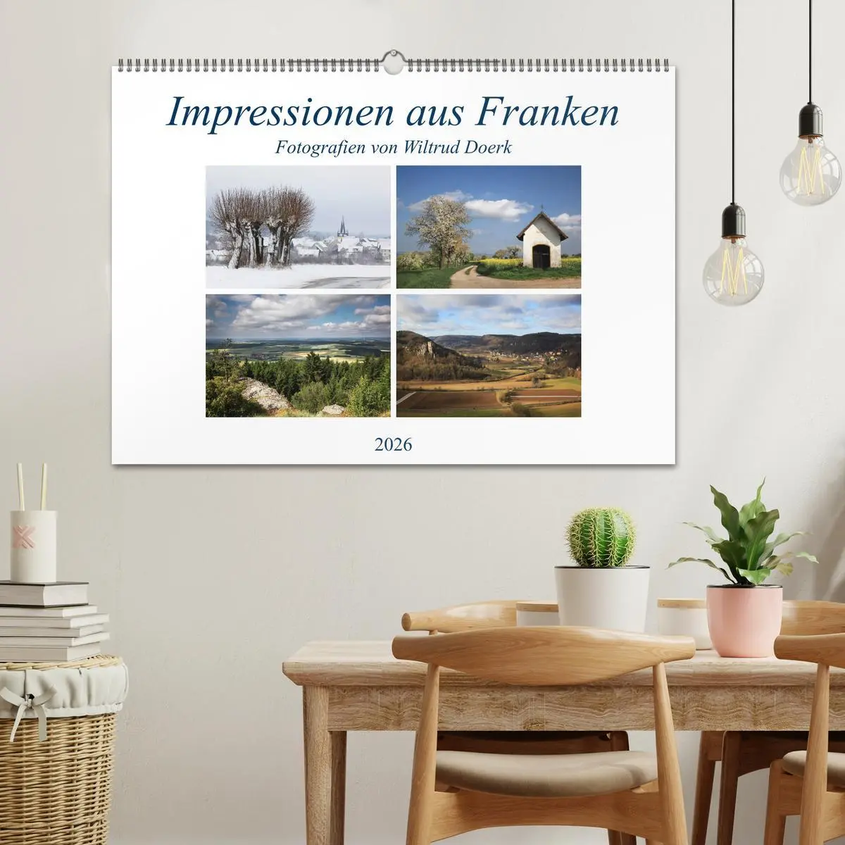 Bild: 9783457990346 | Impressionen aus Franken (Wandkalender 2026 DIN A2 quer), CALVENDO...