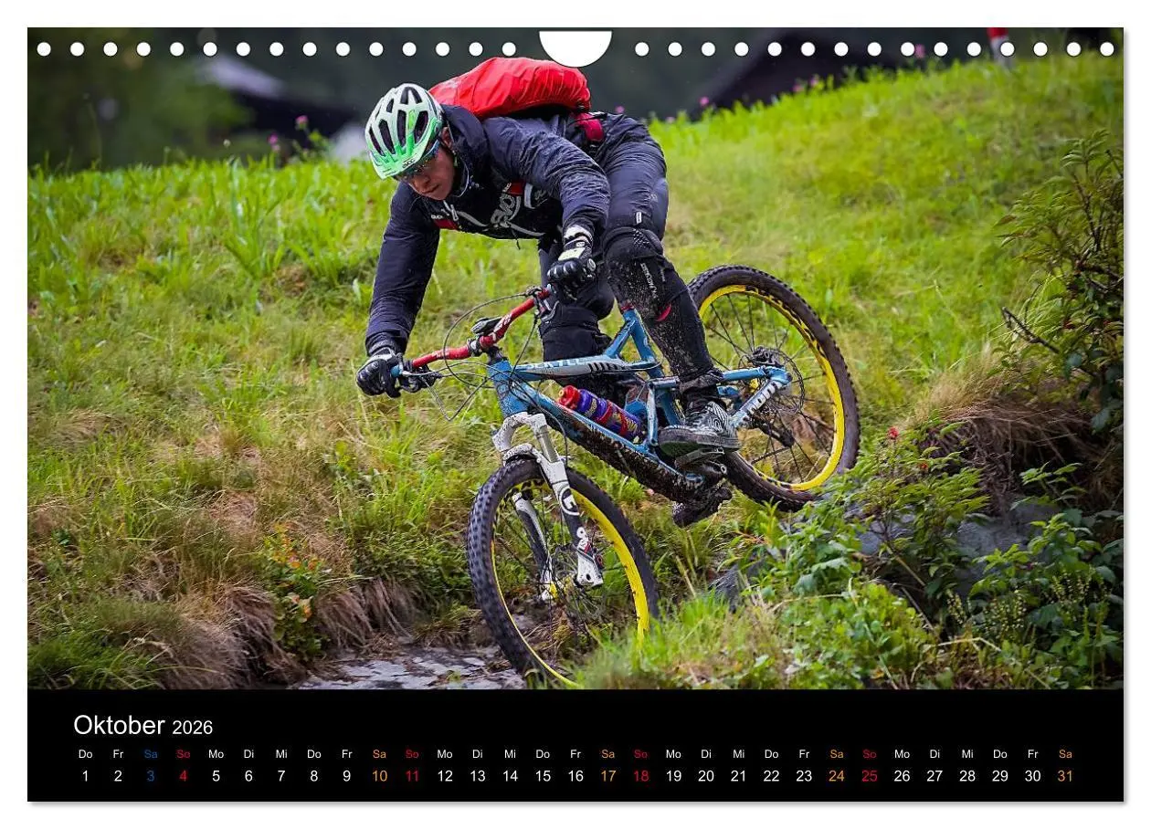 Bild: 9783516080346 | Mountainbike Freeride Momente (Wandkalender 2026 DIN A4 quer),...
