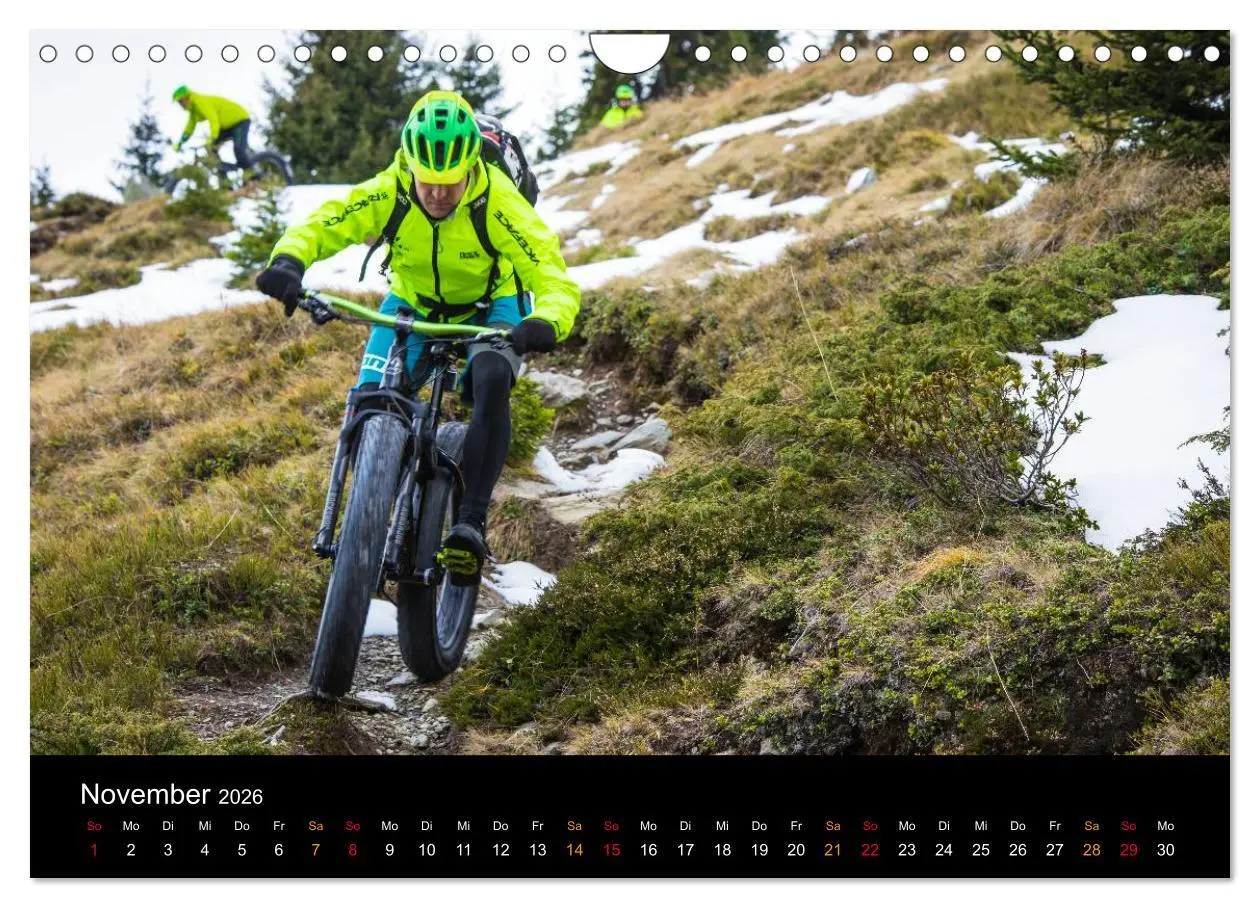 Bild: 9783516080346 | Mountainbike Freeride Momente (Wandkalender 2026 DIN A4 quer),...
