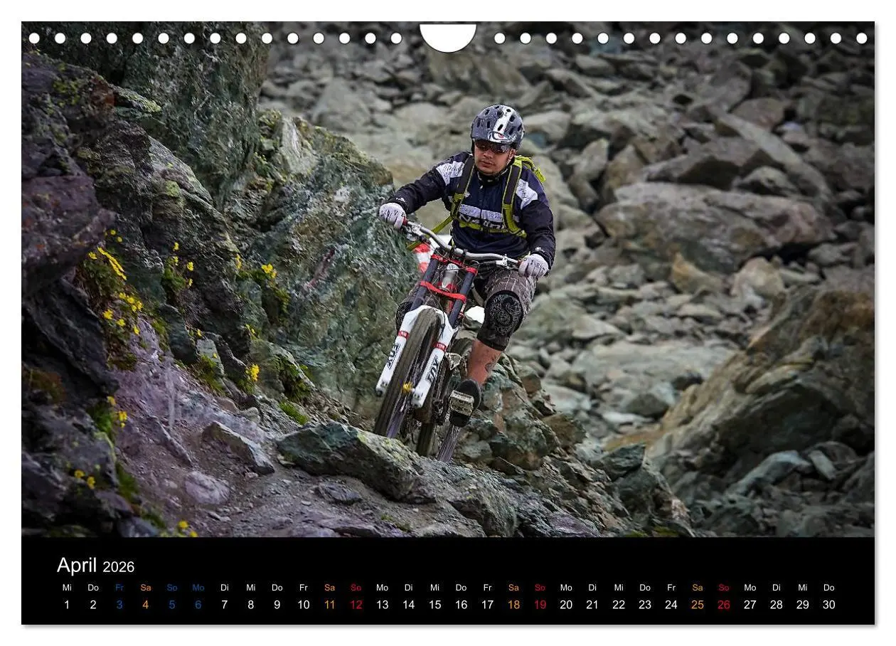 Bild: 9783516080346 | Mountainbike Freeride Momente (Wandkalender 2026 DIN A4 quer),...
