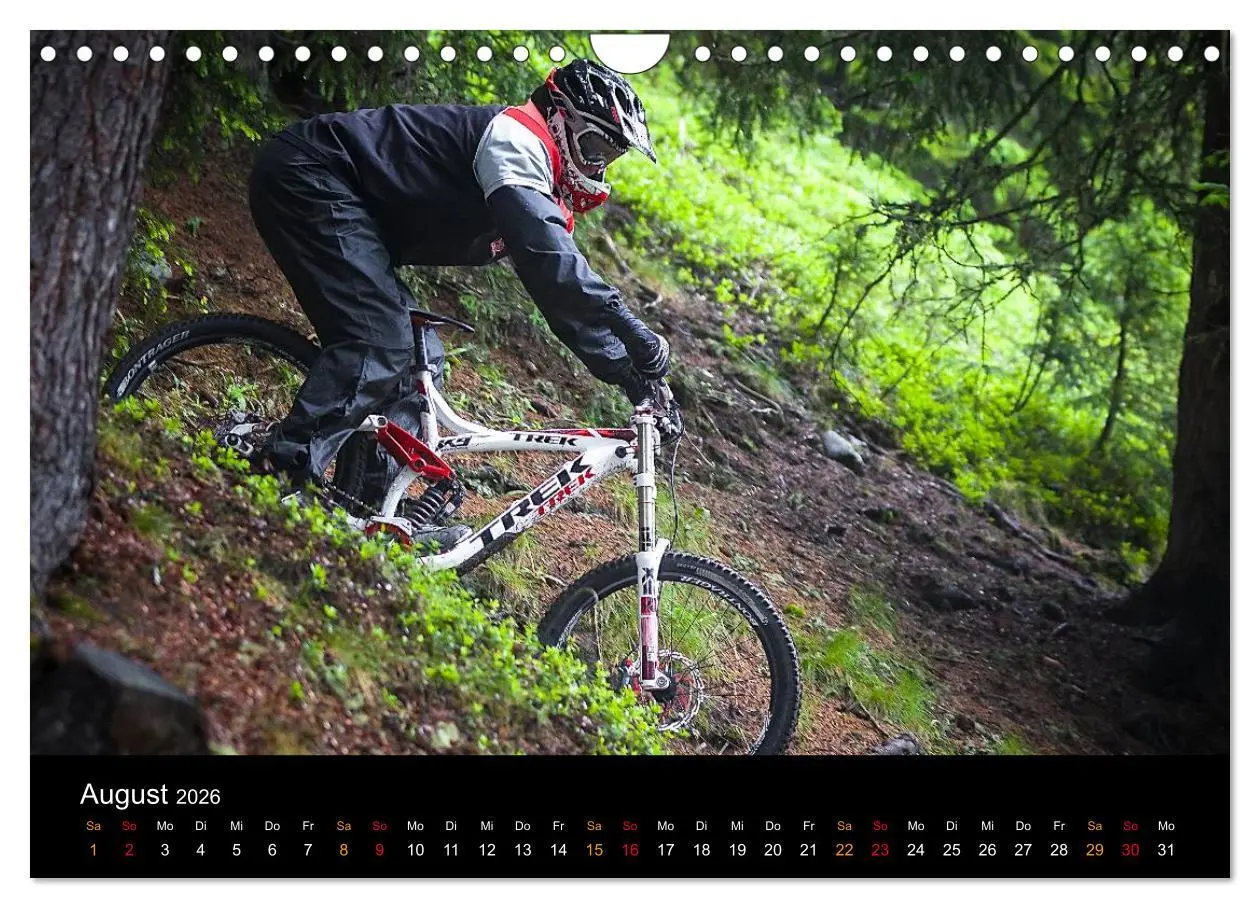 Bild: 9783516080346 | Mountainbike Freeride Momente (Wandkalender 2026 DIN A4 quer),...