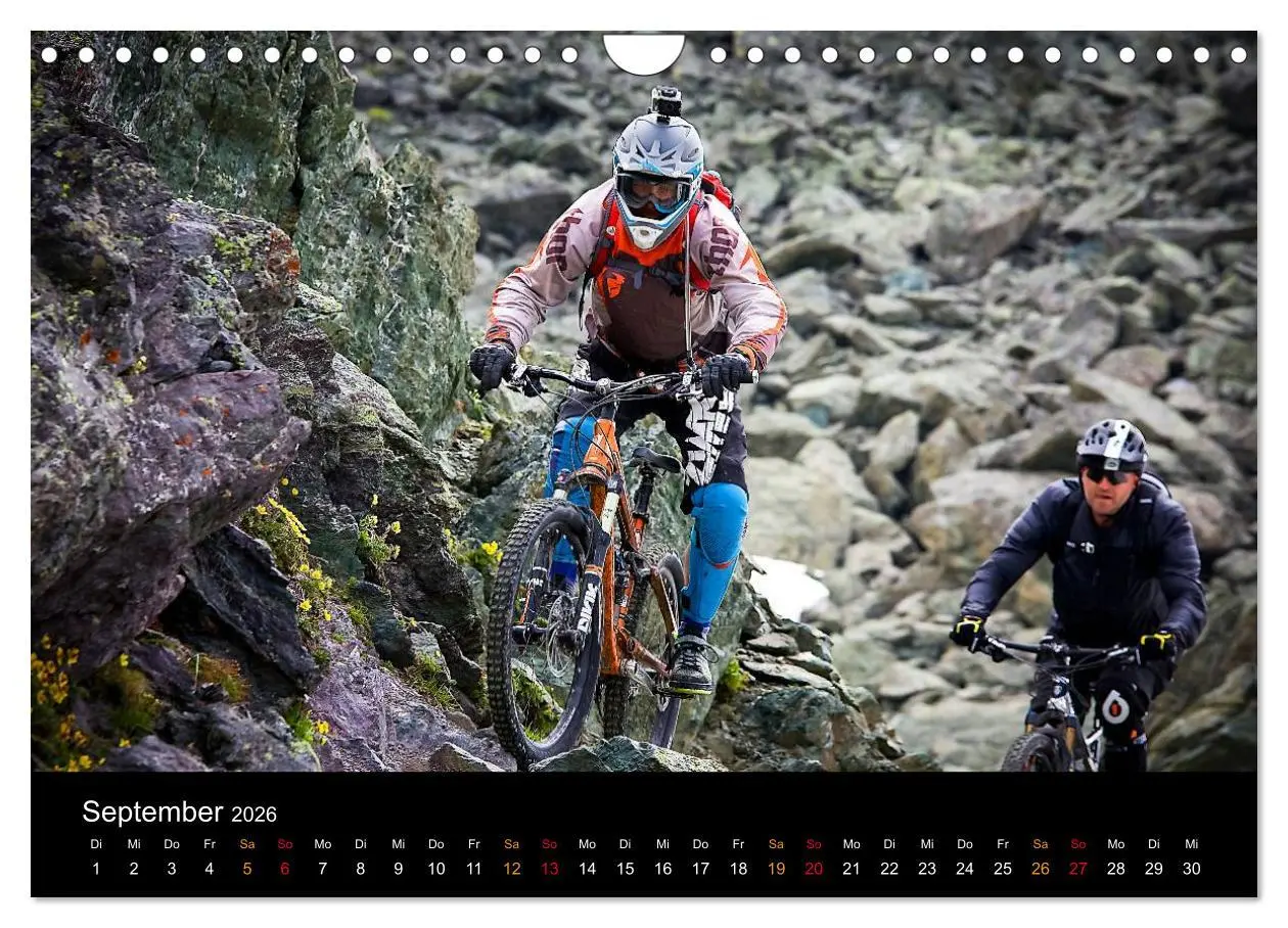 Bild: 9783516080346 | Mountainbike Freeride Momente (Wandkalender 2026 DIN A4 quer),...