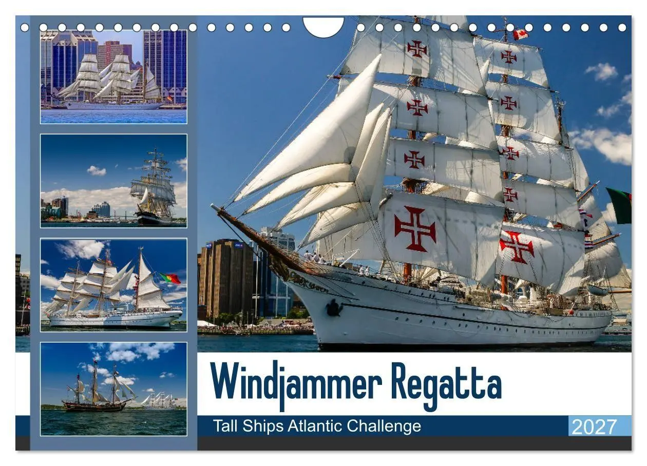 Cover: 9783569860346 | Windjammer-Regatta - Tall Ships Atlantic Challenge (Wandkalender...