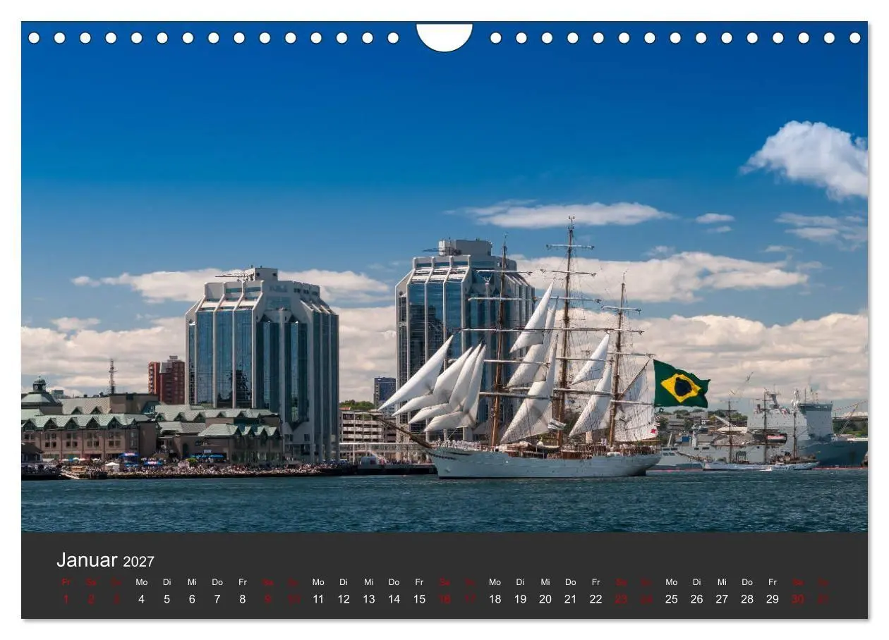 Bild: 9783569860346 | Windjammer-Regatta - Tall Ships Atlantic Challenge (Wandkalender...