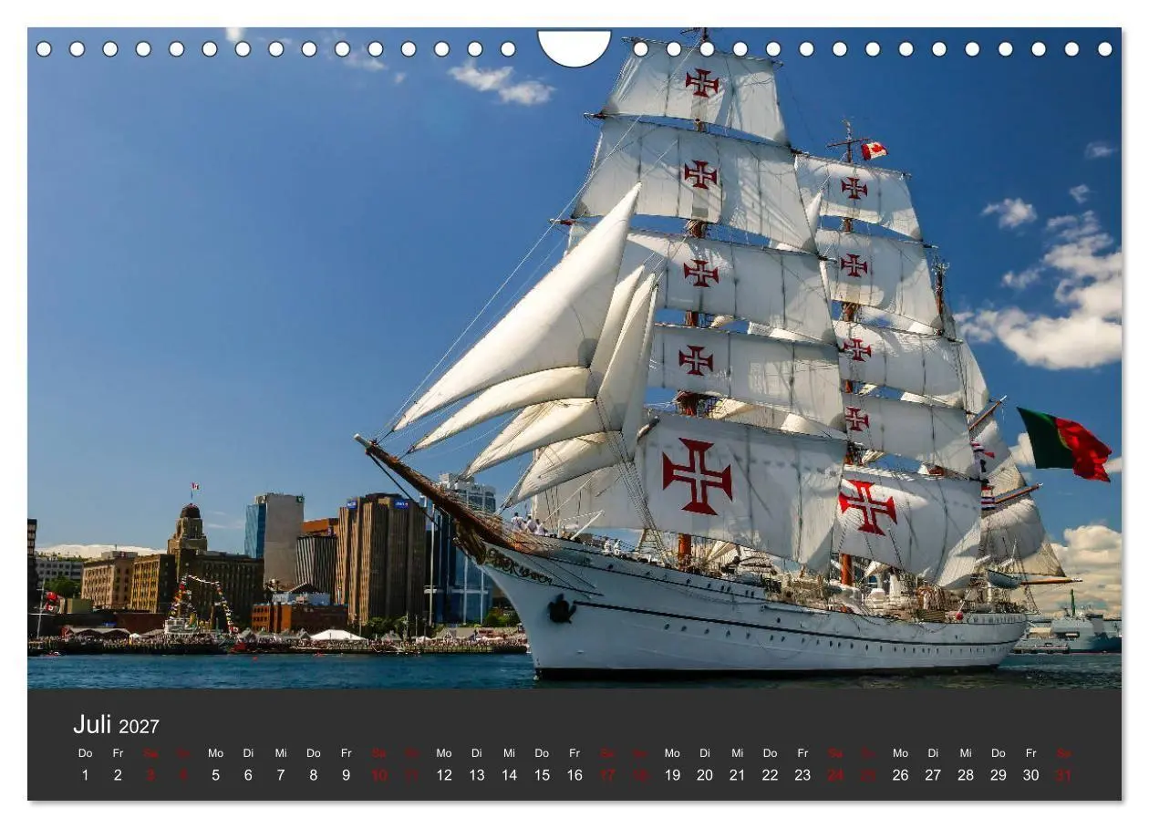 Bild: 9783569860346 | Windjammer-Regatta - Tall Ships Atlantic Challenge (Wandkalender...