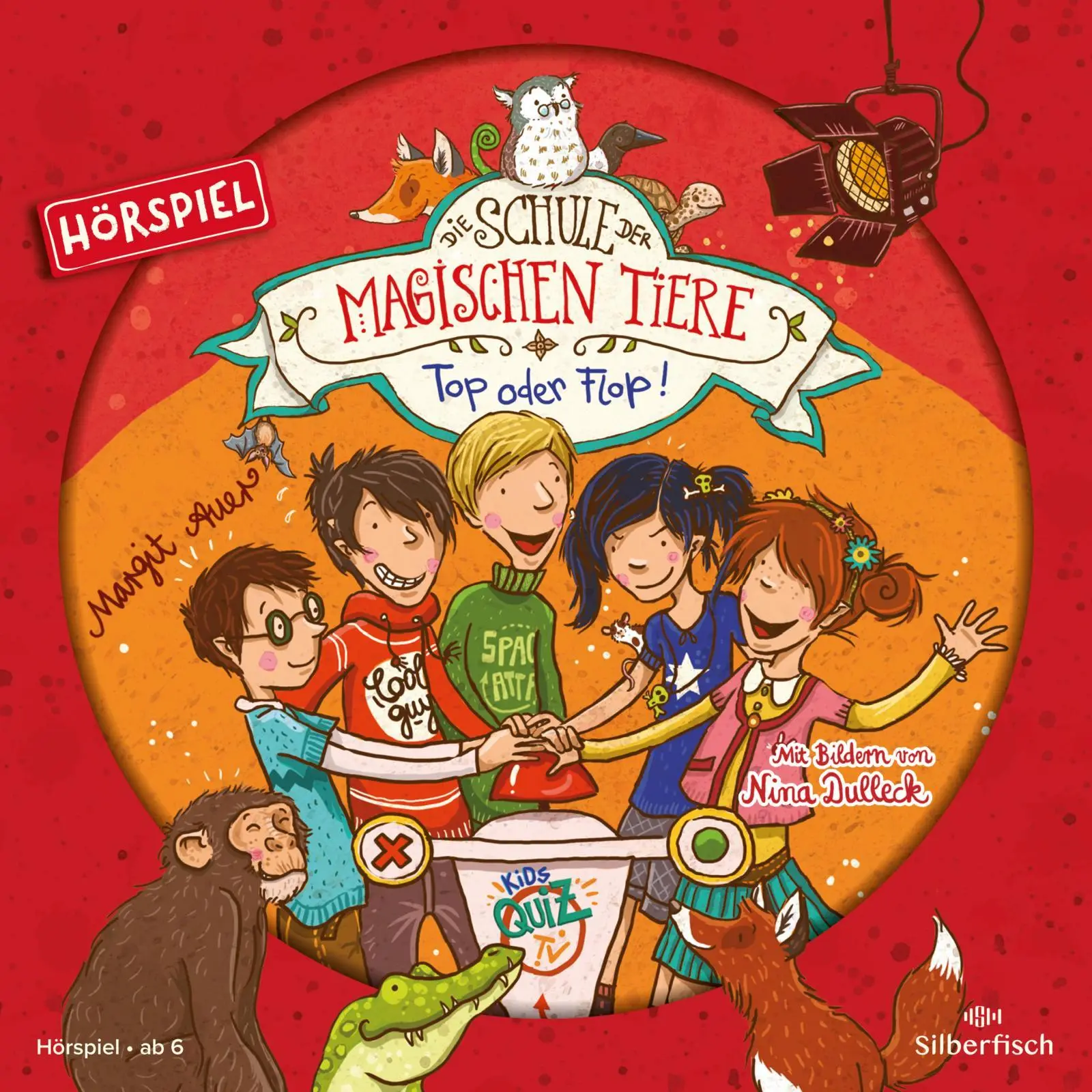 Cover: 9783745600346 | Die Schule der magischen Tiere 05: Top oder Flop! (Hörspiel) | 1 CD