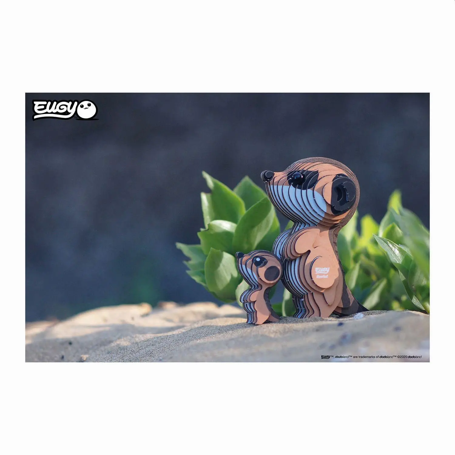 Bild: 9421035150446 | EUGY - 3D Bastelset Erdmännchen | Eugy | Kit (Bastelset) | 650046