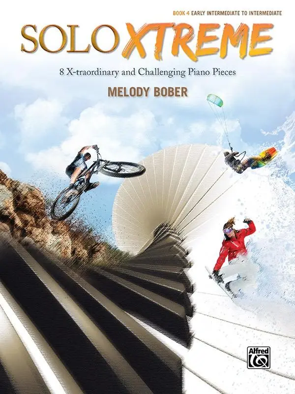 Cover: 9781470640446 | Solo Xtreme, Book 4 | 8 X-traordinary and Challenging Piano Pieces