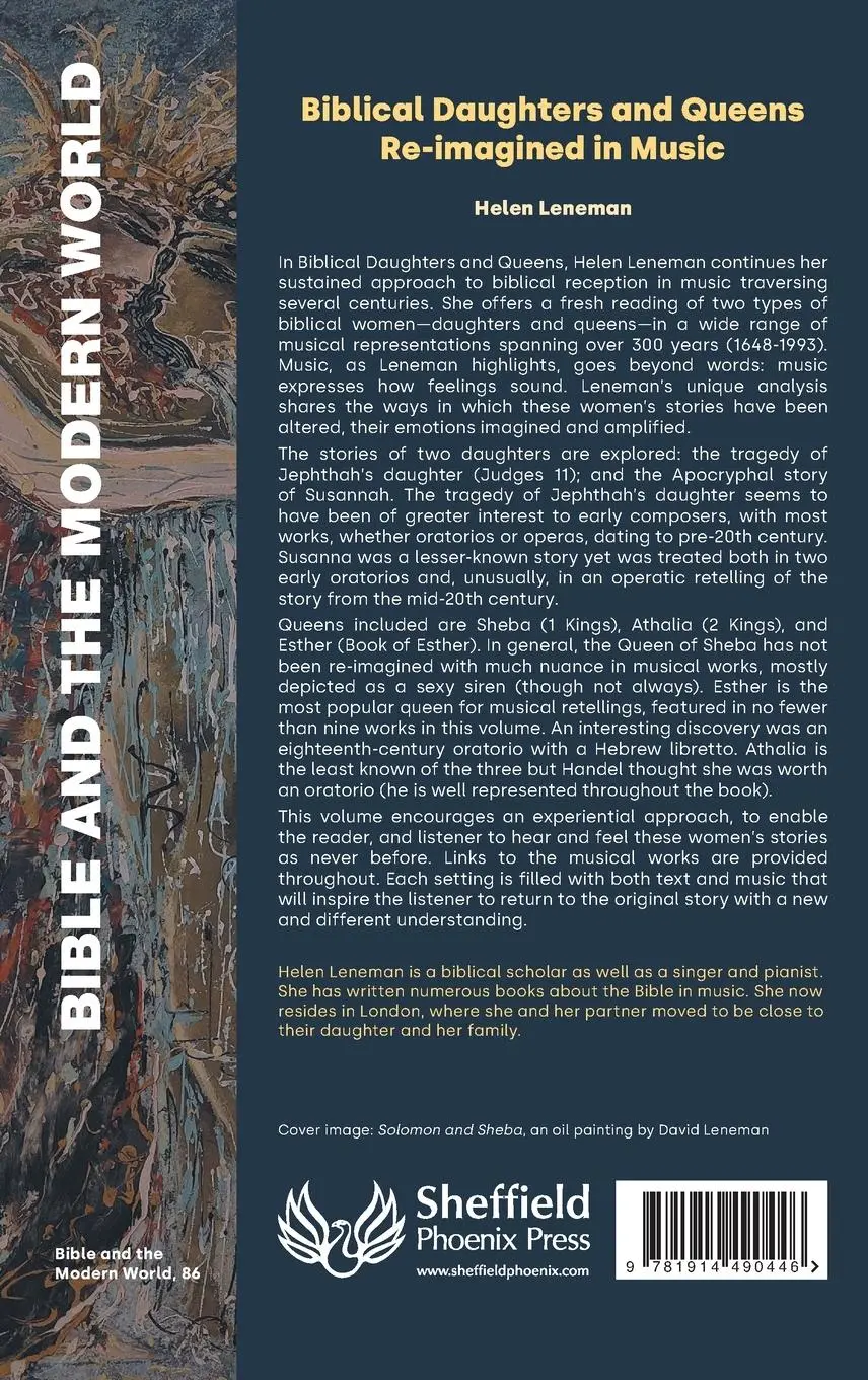 Rückseite: 9781914490446 | Biblical Daughters and Queens Re-imagined in Music | Helen Leneman