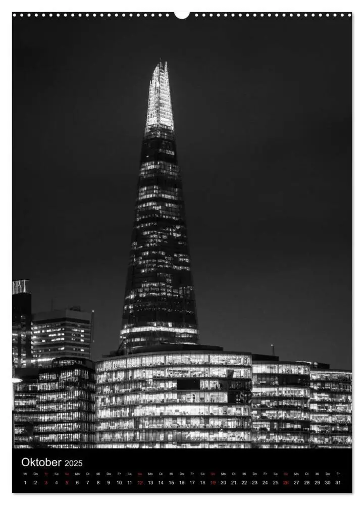 Bild: 9783457050446 | Big City London (Wandkalender 2025 DIN A2 hoch), CALVENDO...
