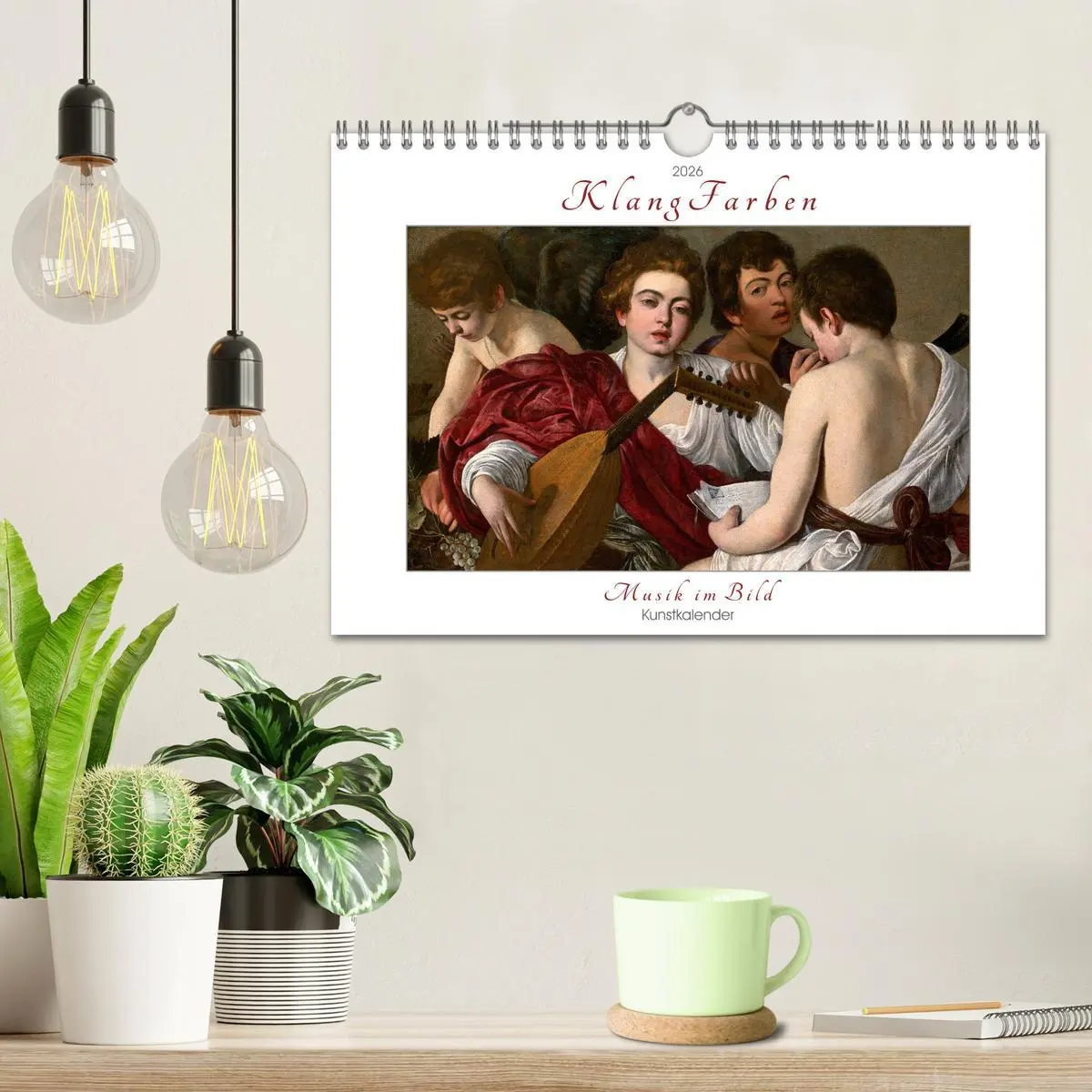 Bild: 9783457290446 | KlangFarben - Musik im Bild Kunstkalender (Wandkalender 2026 DIN A4...