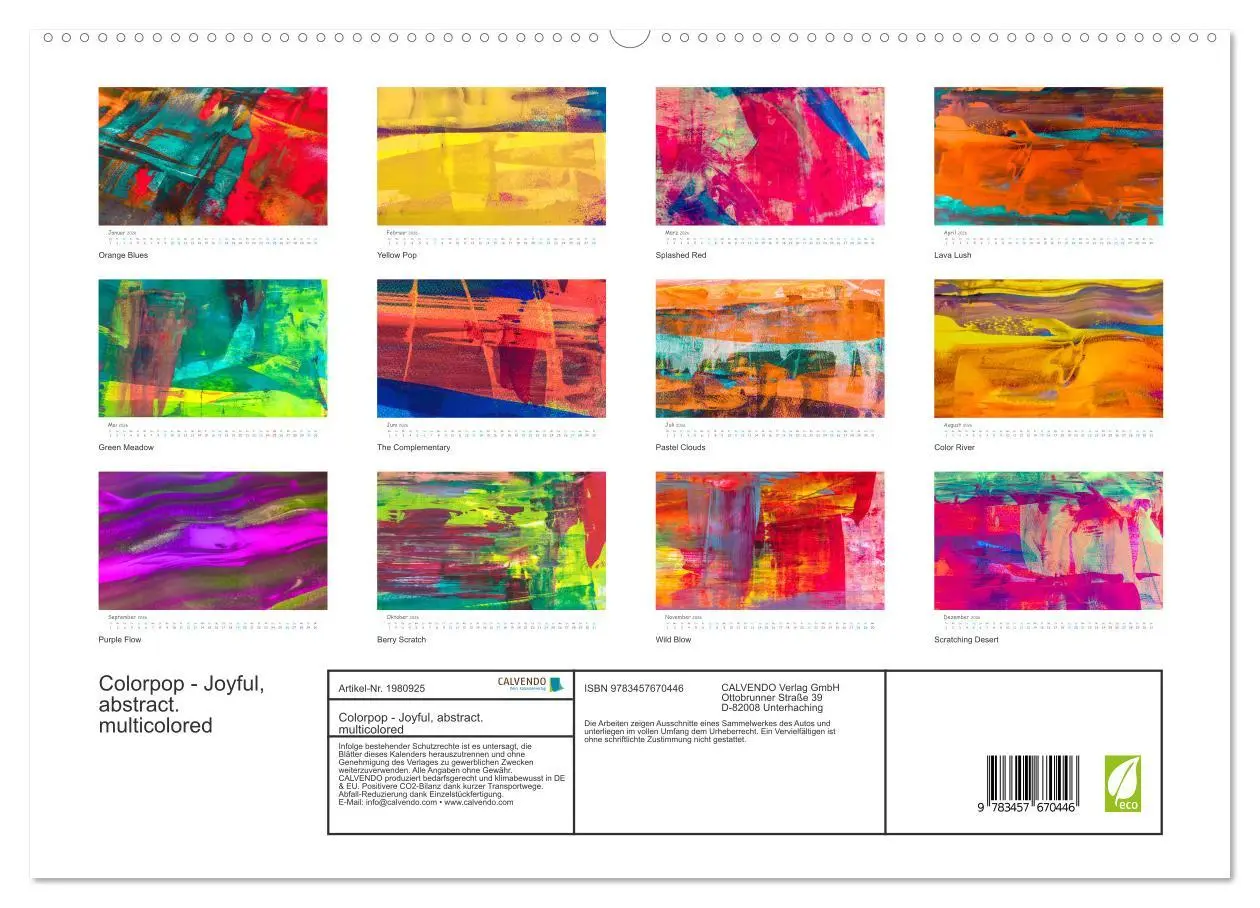 Bild: 9783457670446 | Colorpop - Joyful, abstract. multicolored (hochwertiger Premium...