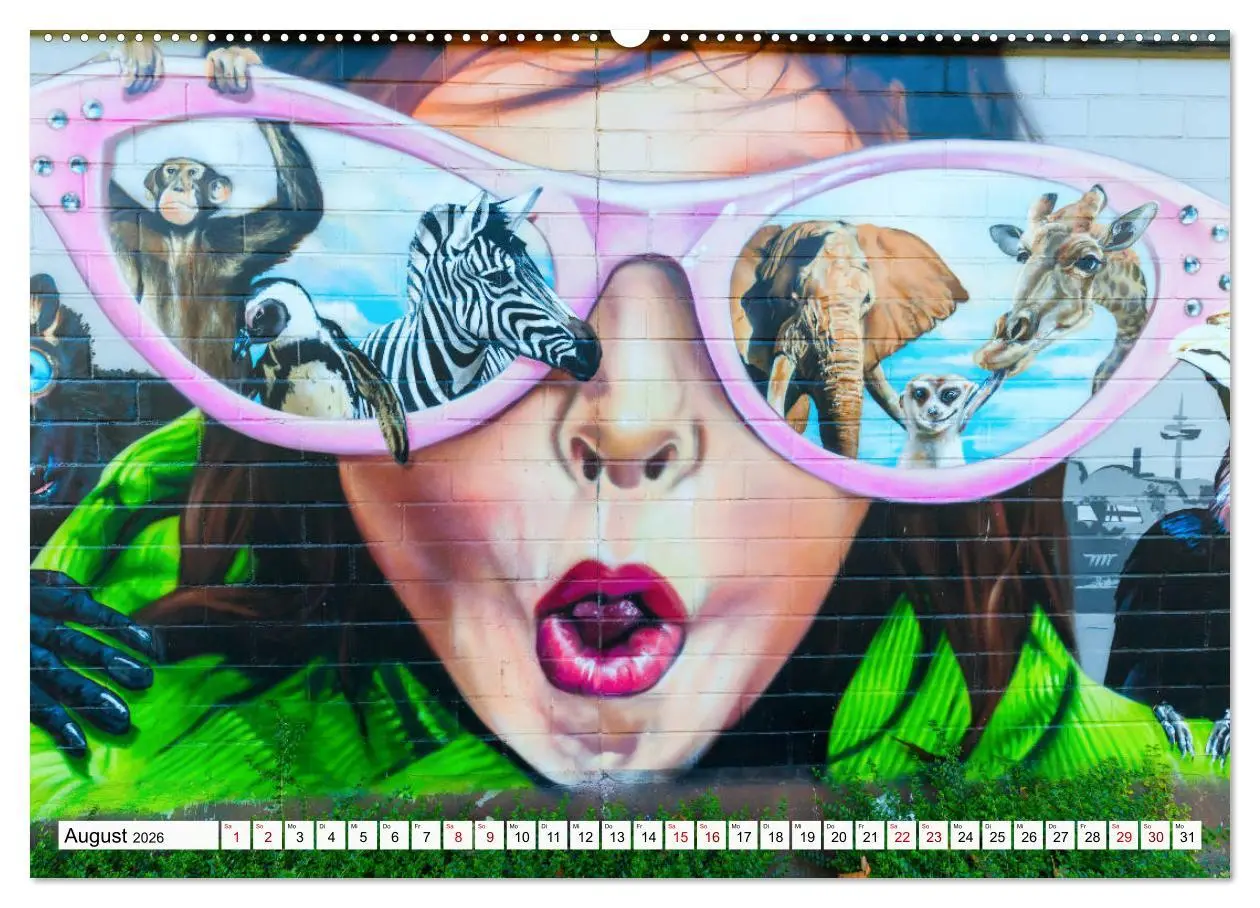 Bild: 9783457740446 | Kunst der Strasse (hochwertiger Premium Wandkalender 2026 DIN A2...