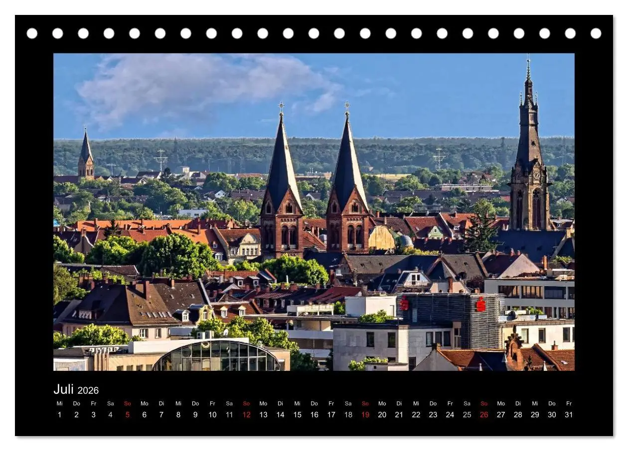 Bild: 9783516070446 | Heidelberg Views - Heidelberger Ansichten (Tischkalender 2026 DIN...