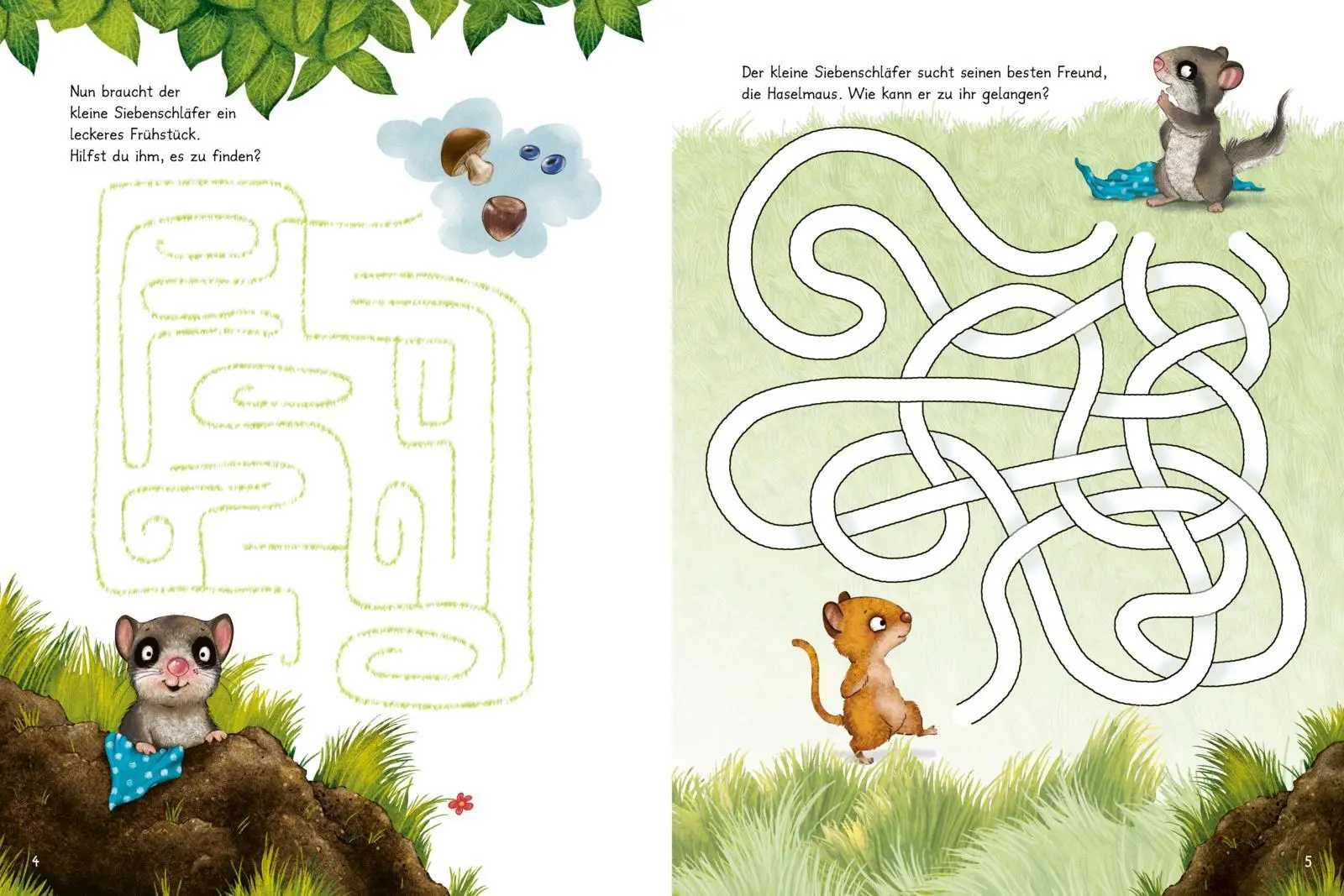 Bild: 9783522460446 | Der kleine Siebenschläfer: Zeig mir den Weg durchs Labyrinth! | Buch