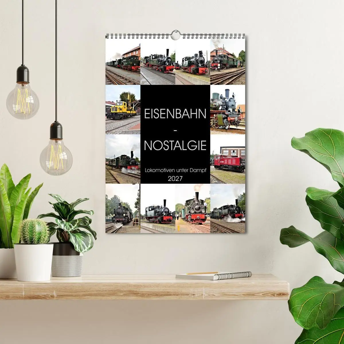 Bild: 9783569850446 | EISENBAHN - NOSTALGIE - 2027 (Wandkalender 2027 DIN A3 hoch),...