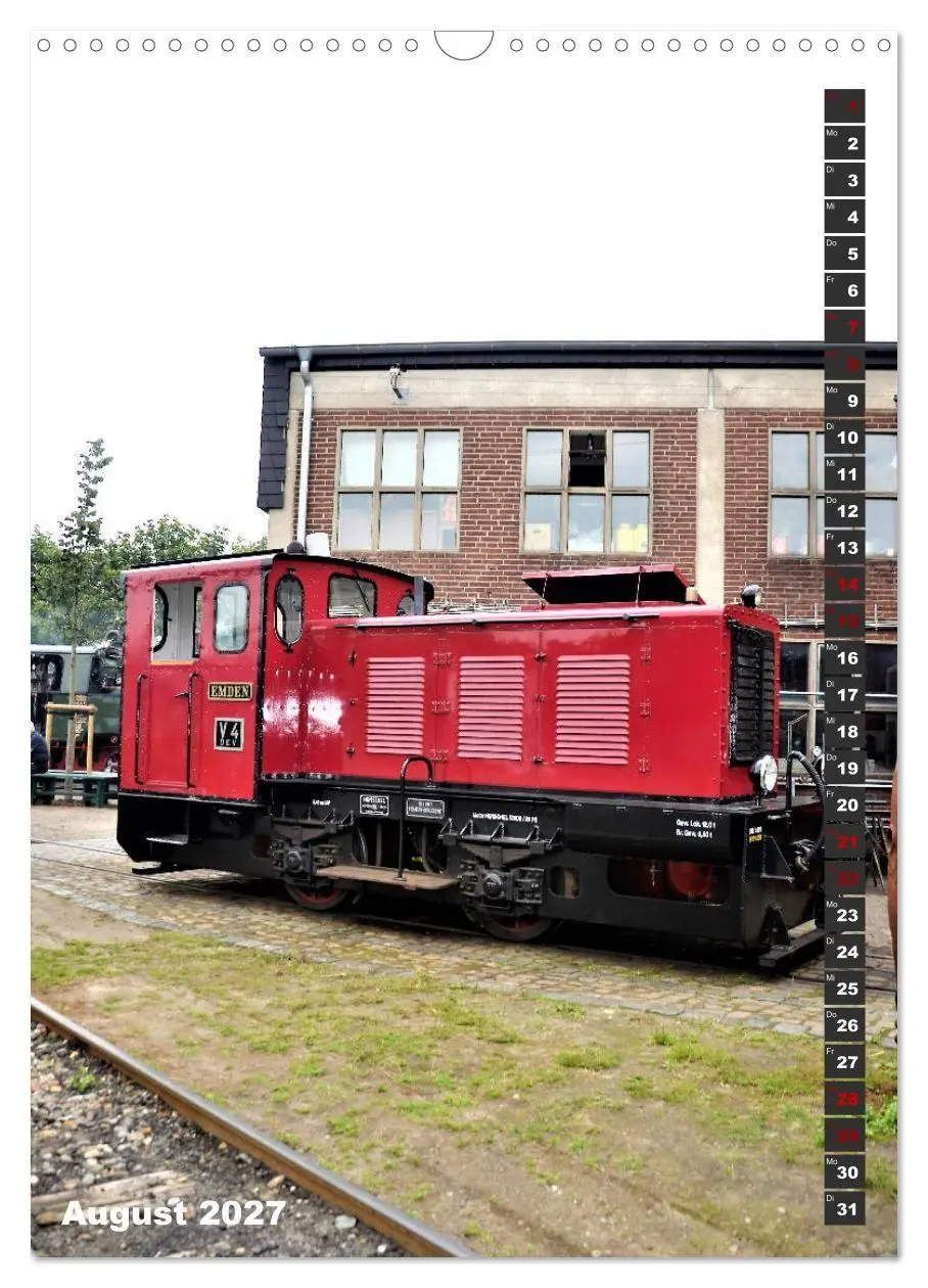 Bild: 9783569850446 | EISENBAHN - NOSTALGIE - 2027 (Wandkalender 2027 DIN A3 hoch),...