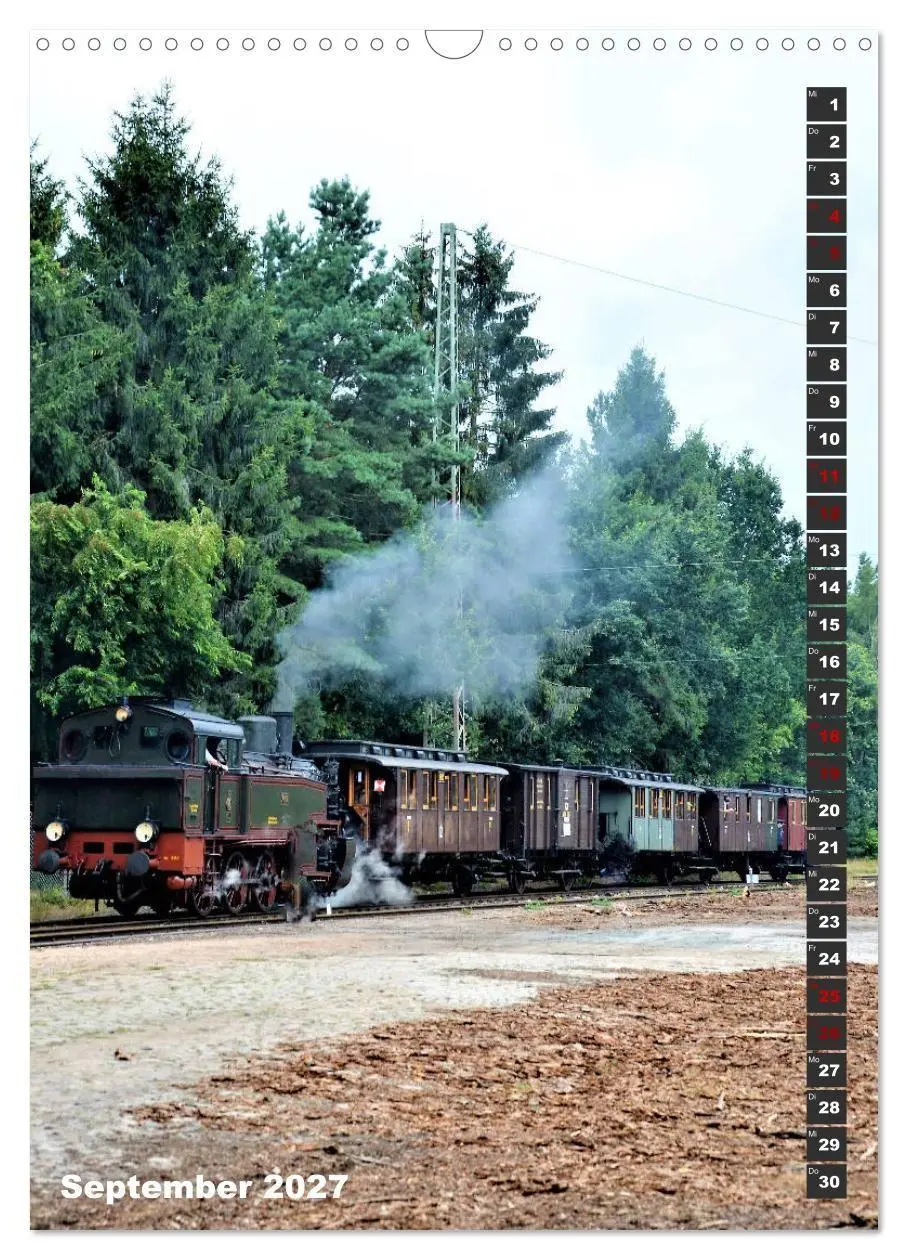 Bild: 9783569850446 | EISENBAHN - NOSTALGIE - 2027 (Wandkalender 2027 DIN A3 hoch),...