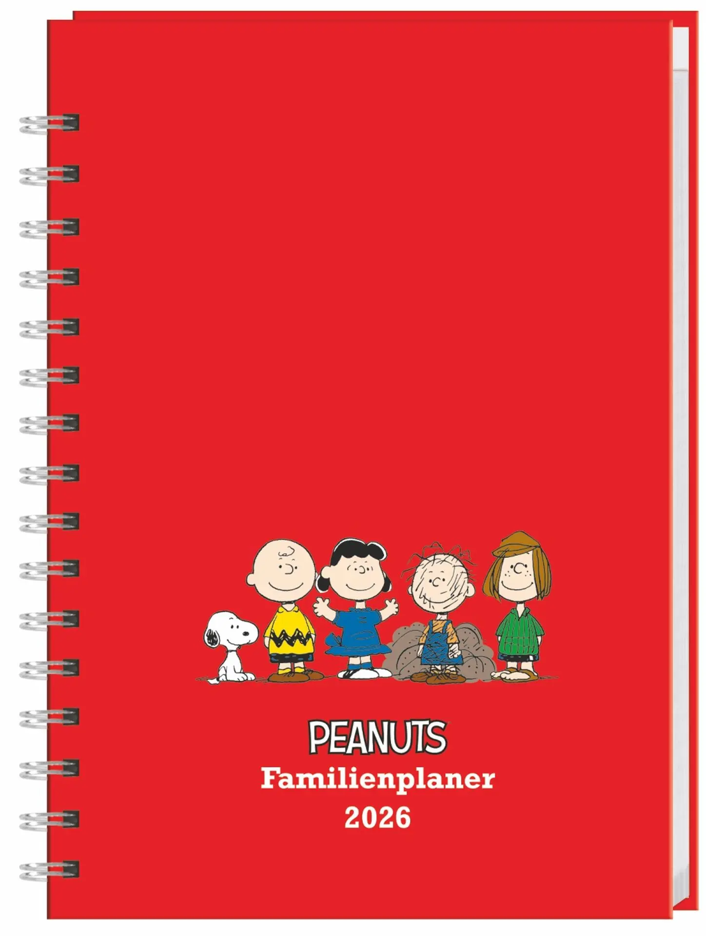 Cover: 9783756410446 | Peanuts Familienplaner-Buch A5 2026 | Heye | Buch | Spiralbindung