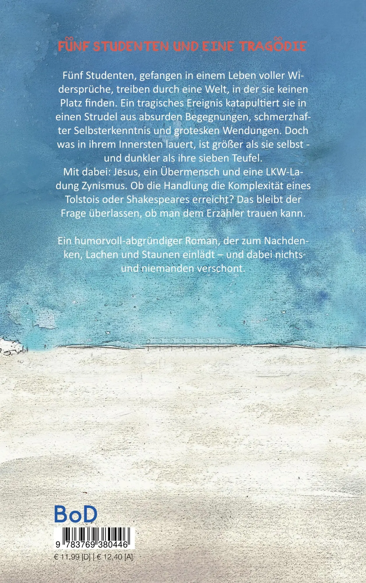 Rückseite: 9783769380446 | Keinen Platz in dieser Welt | Nicholas Kirchhof | Taschenbuch | 244 S.