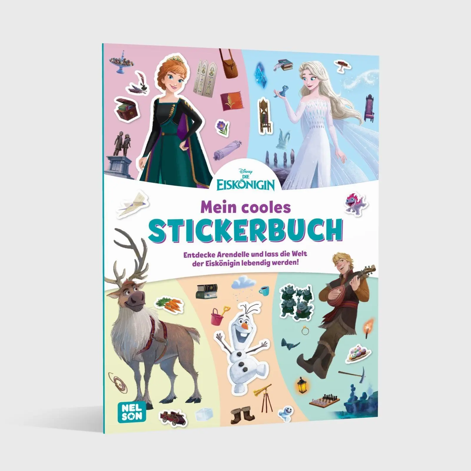 Bild: 9783845130446 | Disney Die Eiskönigin: Mein cooles Stickerbuch | Taschenbuch | 24 S.