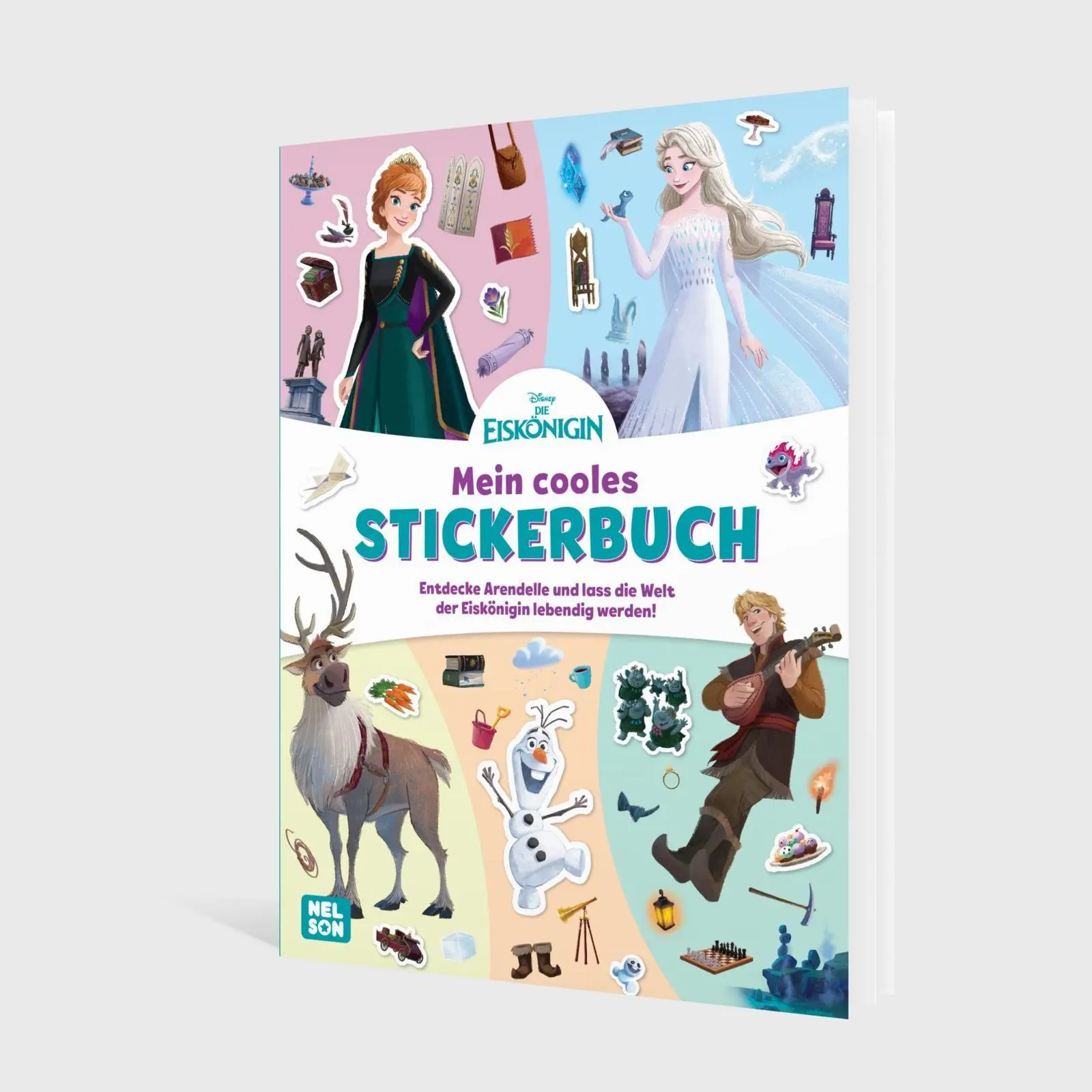 Bild: 9783845130446 | Disney Die Eiskönigin: Mein cooles Stickerbuch | Taschenbuch | 24 S.