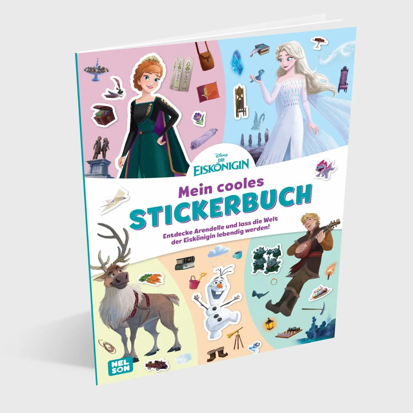 Bild: 9783845130446 | Disney Die Eiskönigin: Mein cooles Stickerbuch | Taschenbuch | 24 S.