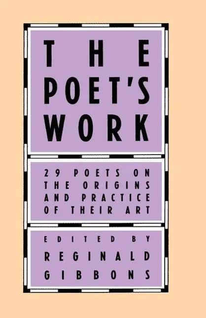 Cover: 9780226290546 | Gibbons, R: Poet′s Work | Reginald Gibbons | Taschenbuch | 1989